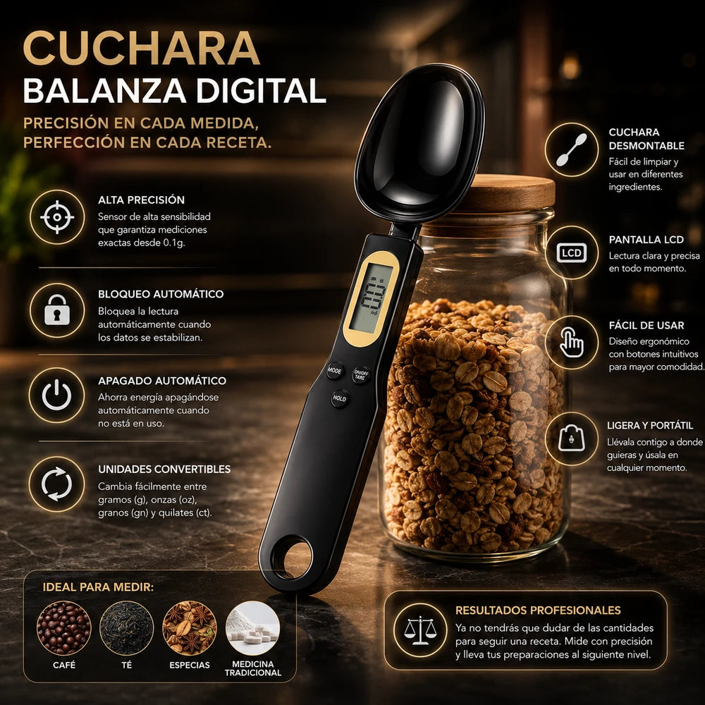Cuchara Medidora Digital