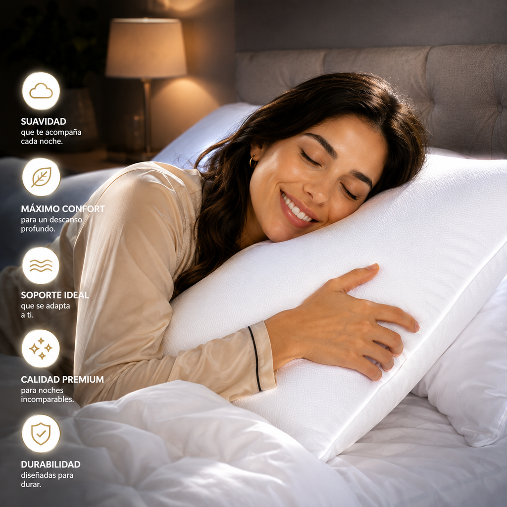 Almohada Siliconada: Descansa mejor cada noche